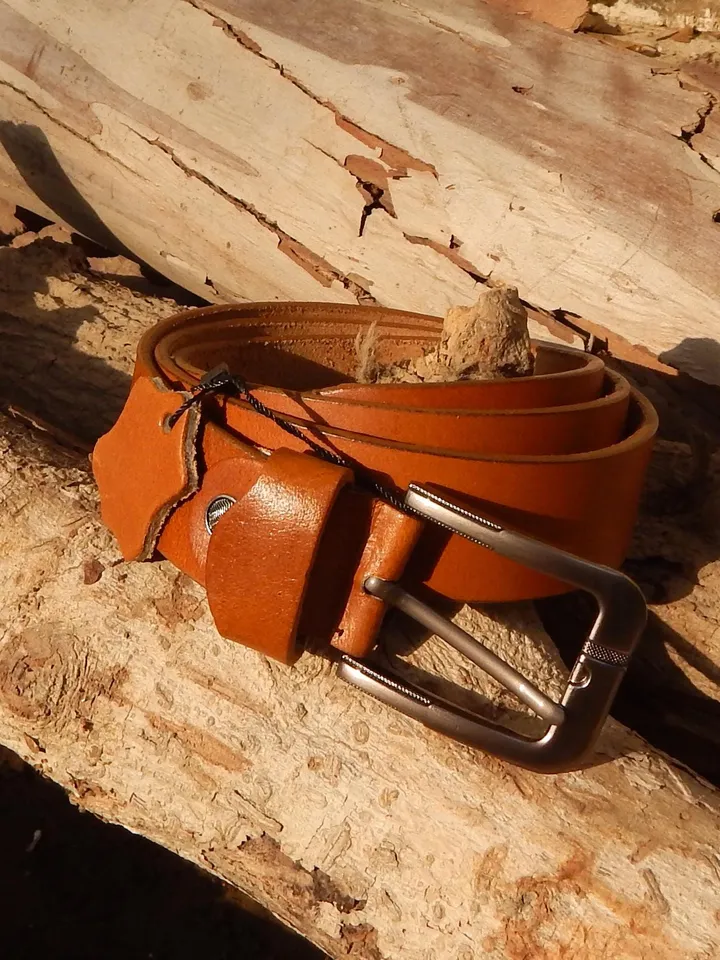 Men Western Genuine Full Grain Leather Belt Strap Handmade Cowboy Western Belt, Full Grain Leather Belt, Brown Leather Belt, Leather Belt.
