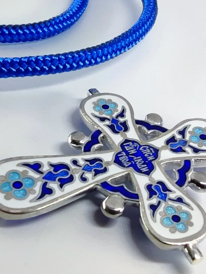 colorful cross without crucifix