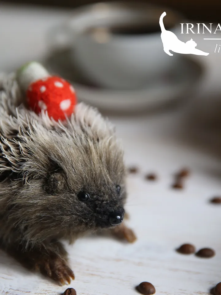 Hedgehog sewing pattern plush toy | instruction how to sew | Stuffed Animal Sewing Tutorial