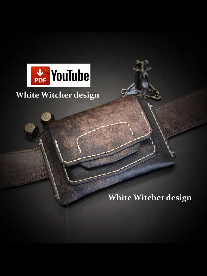PDF download Pattern to make a  Belt wallet ! EDC44
