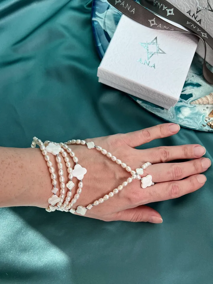 Natural Pearl Necklace EDEN CLOVER