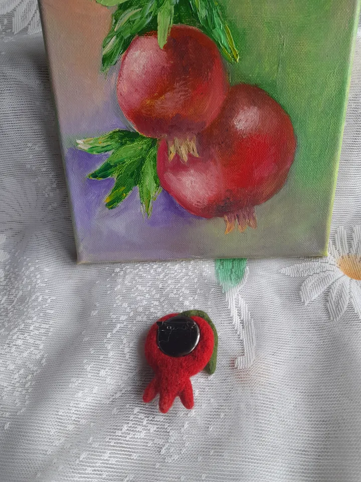 Wool Brooch