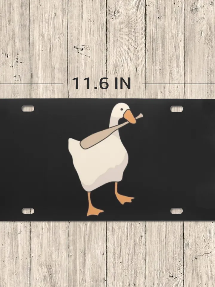 Silly Goose License Plate