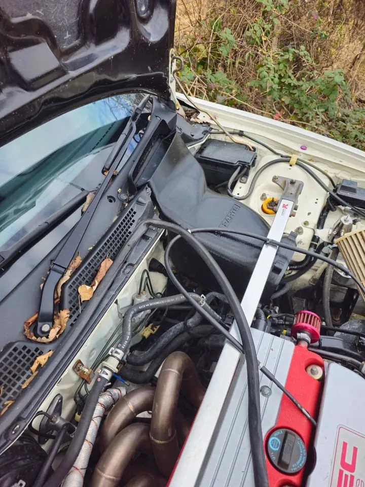 GruppeM type ram air cooling intake sistem HONDA Civic Eg Ek Integra DC2 K-swap RHD ( with S2000 oem filter)