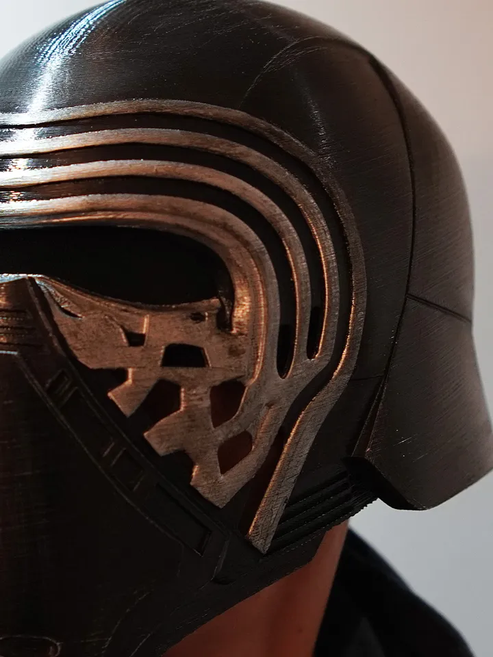 Kylo Ren helmet from Star Wars Dark Side of the Sith Kylo Ren helmet Star Wars