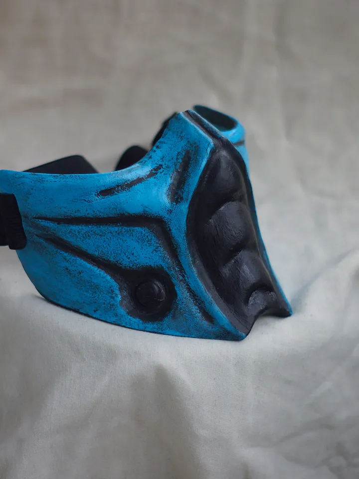 Sub Zero mask from Mortal Kombat Mortal Kombat Subzero Sub Zero mask