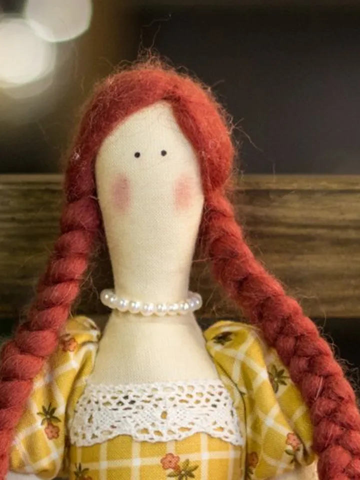 Tilda Doll with Pumpkin, Country Style Doll