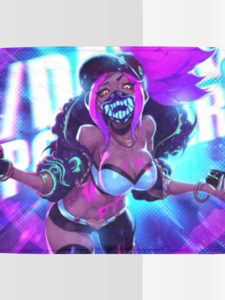 Akali League Of Legends Blanket Lightweight Soft Microfiber Fleece