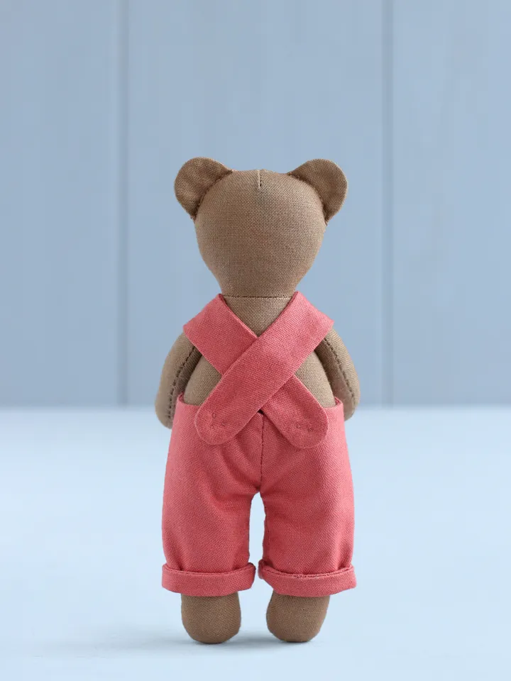 2 PDF Mini Bear and Set of Clothes Sewing Patterns Bundle