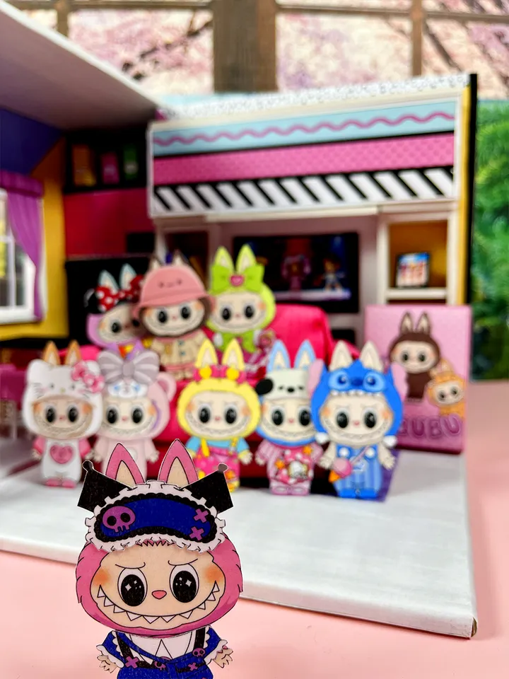 LABUBU DIY Paper