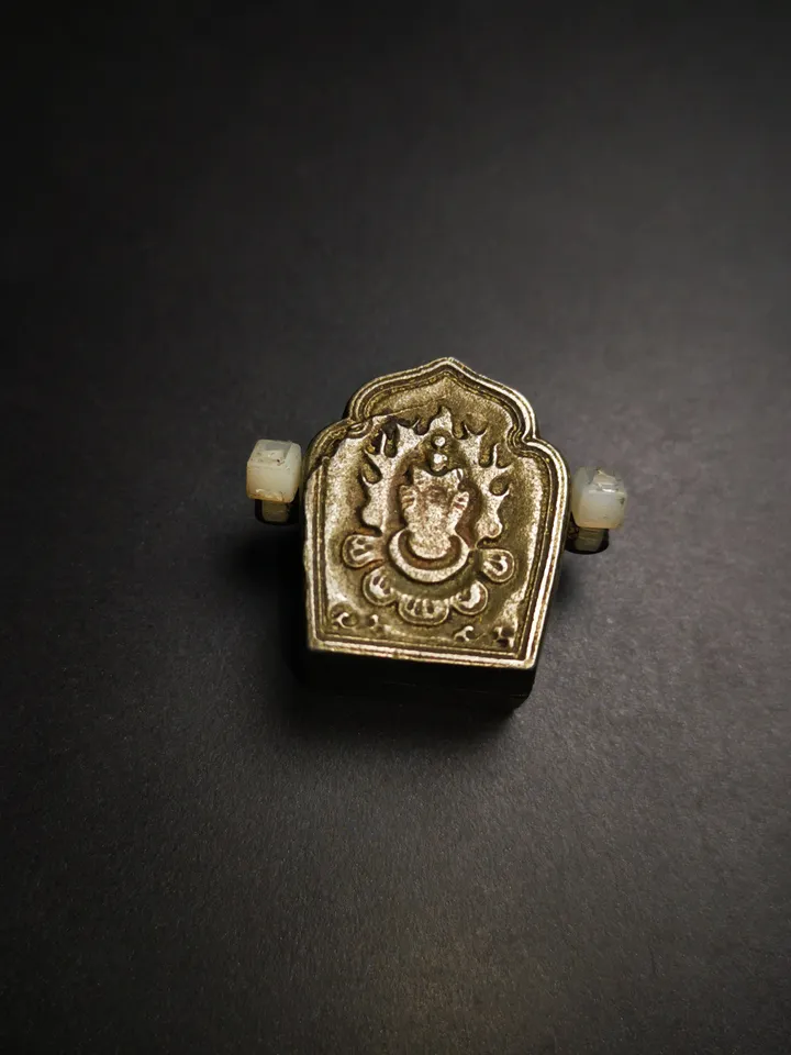 Tibetan Gau Box Amulet,Mini Ghau Shrine,Portable Tibetan Buddhist Altar Necklace with Offerings,Protective Charm,Spiritual Gift,11 Types