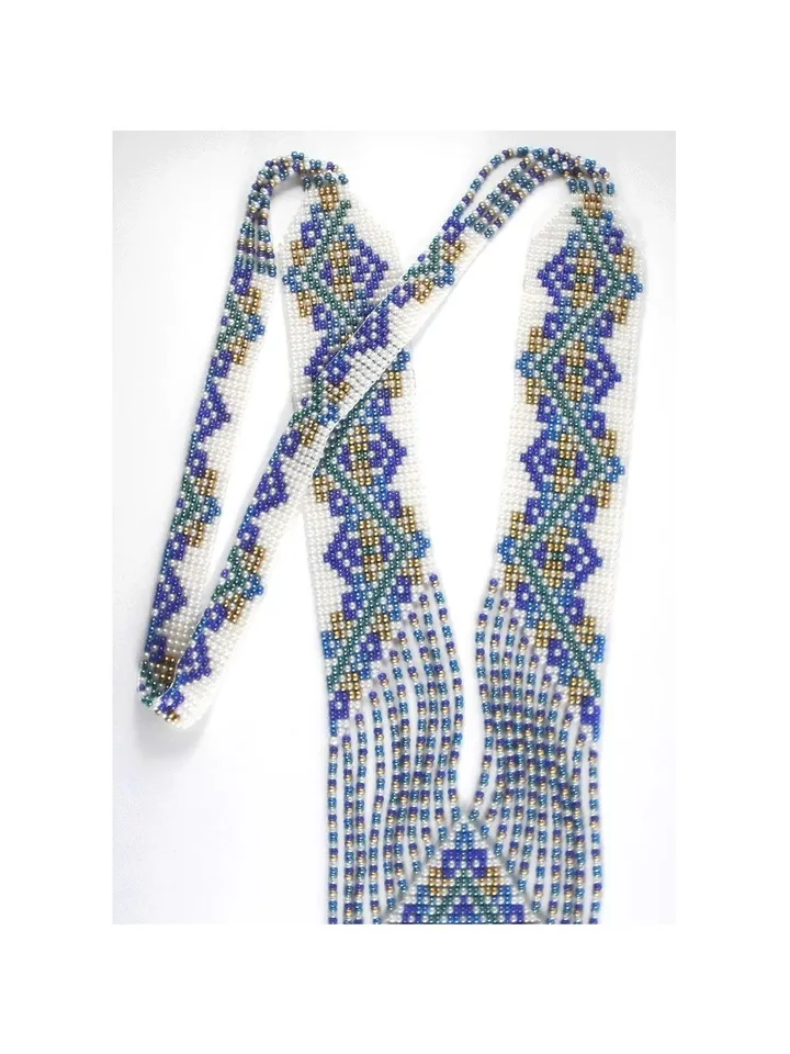 Bead loom patterns, schemes for a Gerdan-Split-Loom Necklace, Beading Loom only Pattern, Instant Download, PDF