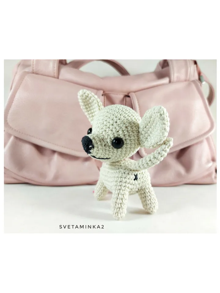 Dog Crochet Pattern Chihuahua. Cat Crochet Pattern Kitten. Amigurumi Puppy. 2 in 1. Digital Download. PDF.