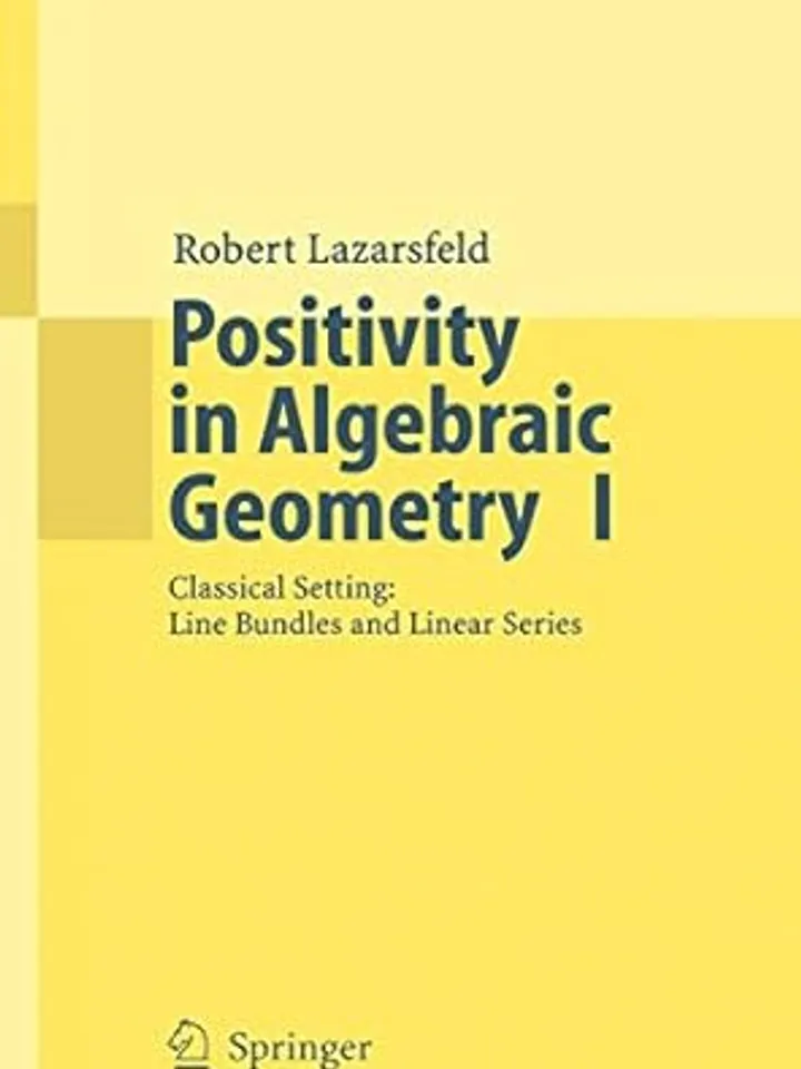 Positivity in Algebraic Geometry I Classical Setting Line Bundles and Linear Series Digital Download Ebook PDF