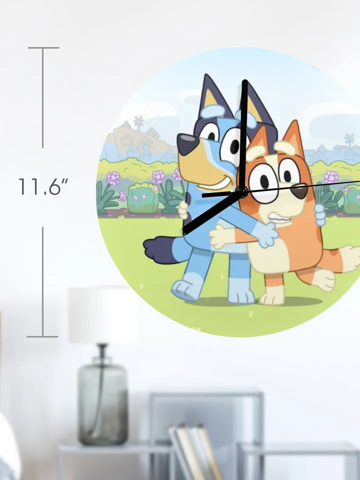 Bluey Wall Clock