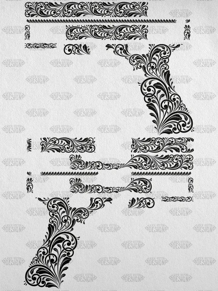 VECTOR DESIGN Glock 19 gen 5 Scrollwork
