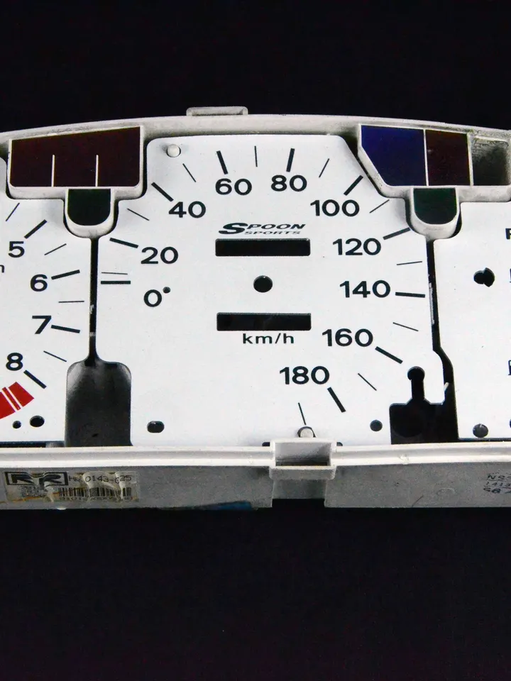 Gauge Faces Overlay kit Spoon style for JDM Honda Civic Eg Ej 92-95