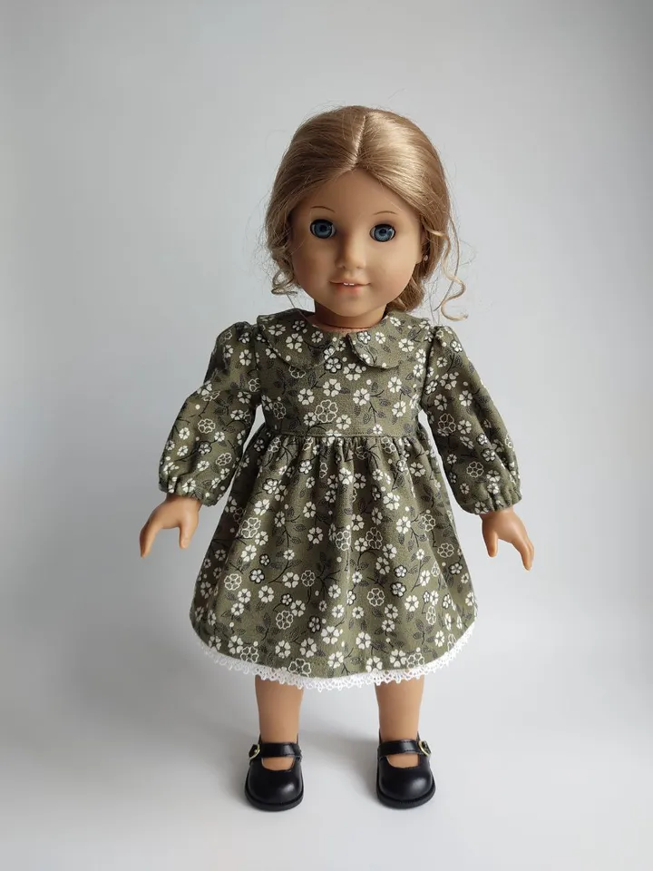 PDF sewing pattern for American Girl dolls.