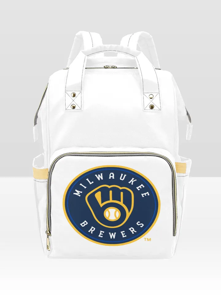 Milwaukee Brewers Diaper Bag Backpack