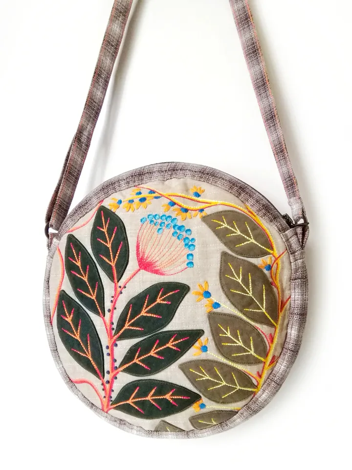 Handcrafted Women's Hand Embroidered Bags - Stylish Artisanal Designs, Shoulder Handmade Purse for Fashionable Ladies. FREE SHIPPING!
