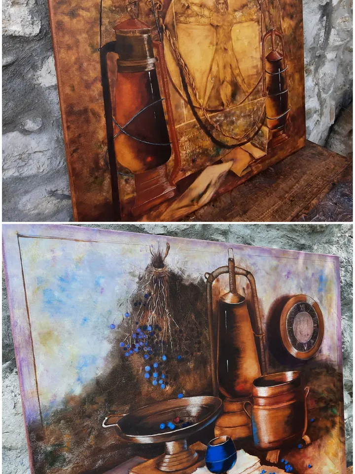 Large oil paintings Collection vintage paintings Large paintings on wall