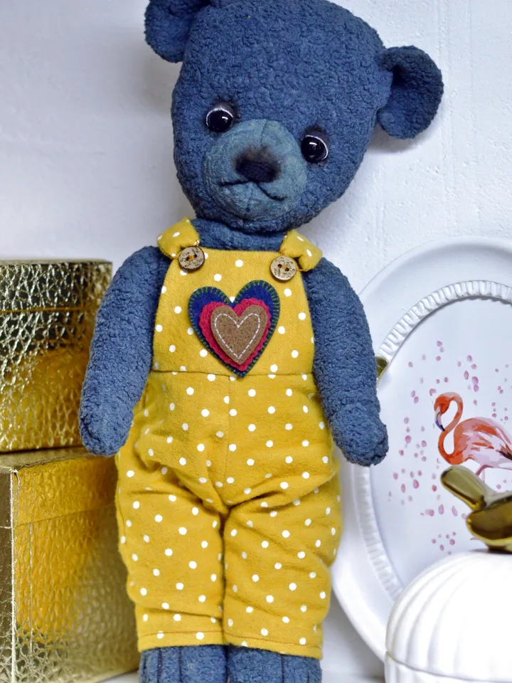 Toy Pattern Teddy Bear, Pattern for Sewing Soft Toys -Teddy  Bear