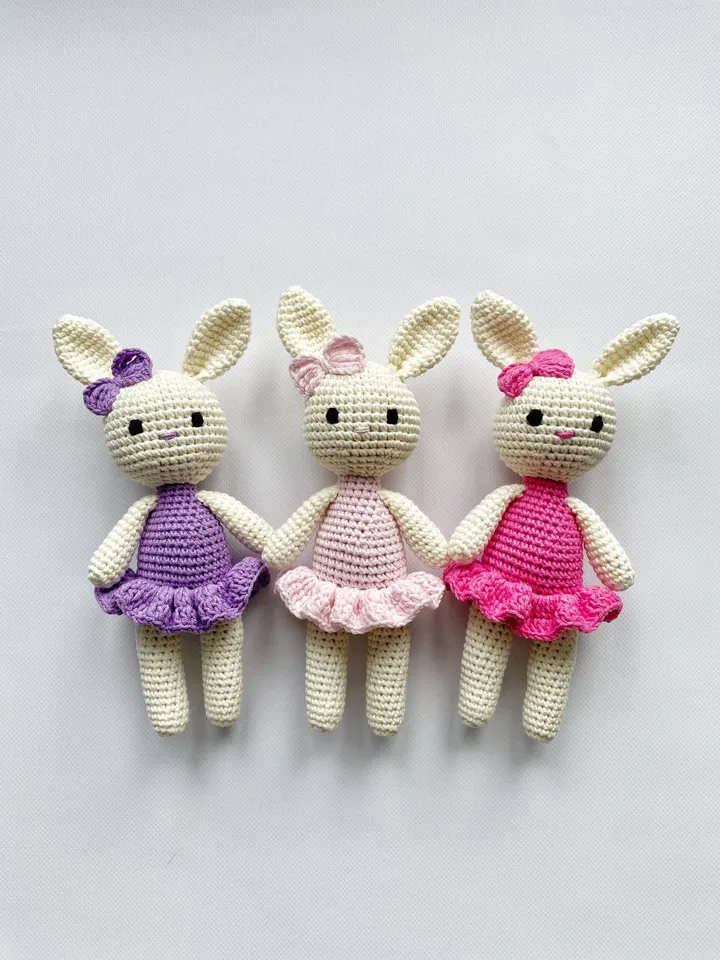 Crochet bunny pattern, Amigurumi bunny pattern