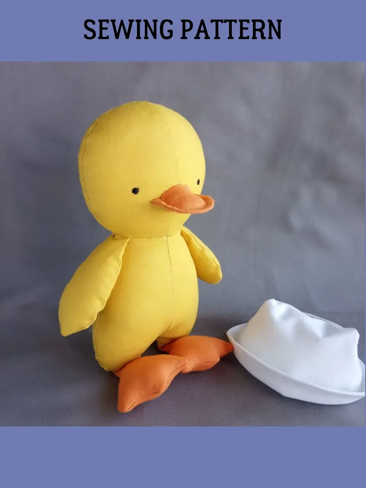 Duck Sewing Pattern (2 sizes)