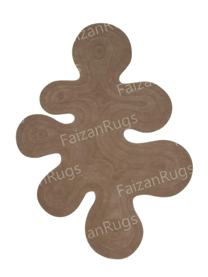 Buy Stunning Red Dune Handmade Wool Rug | Hand Tufted Rug 100 Wool For Living Room | Bed Room | Kids Room | Drawing Room |  In Any Size's