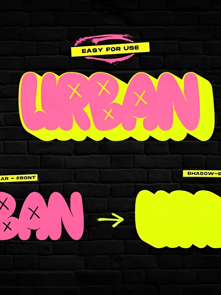 Graffiti Bubble Font
