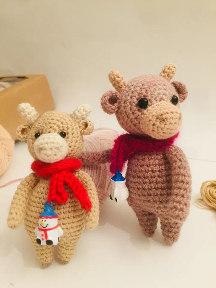 Crochet Pattern Mini bull