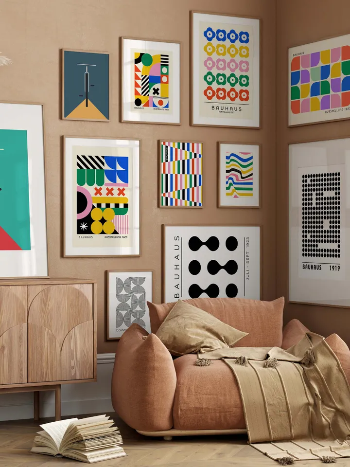 1500+ BAUHAUS Art Prints for Home Decor - Gallery Set -Digital Art Digital Print - MEGA BUNDLE 1500+ Art Prints Set -Gallery Wall Decoration