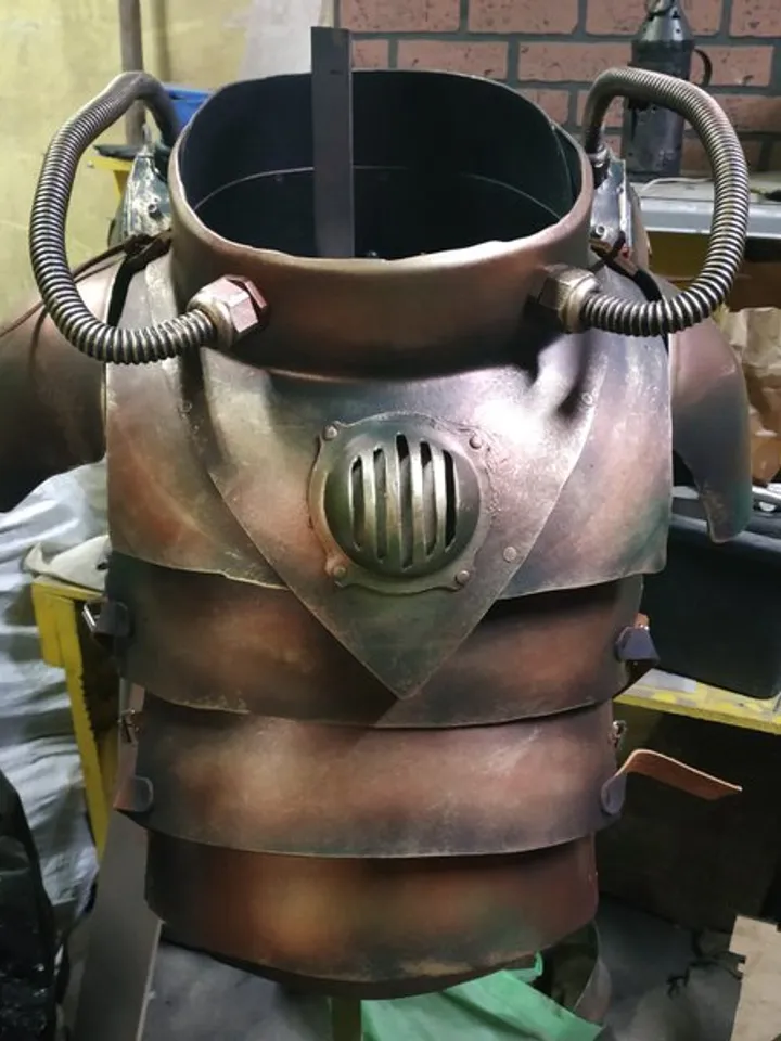 Skaven warlock engineer - cosplay backpack - Warhammer Fantasy Battle larp armour