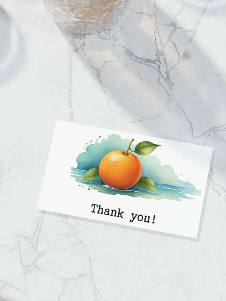 Mini-postcards "Thank you!"