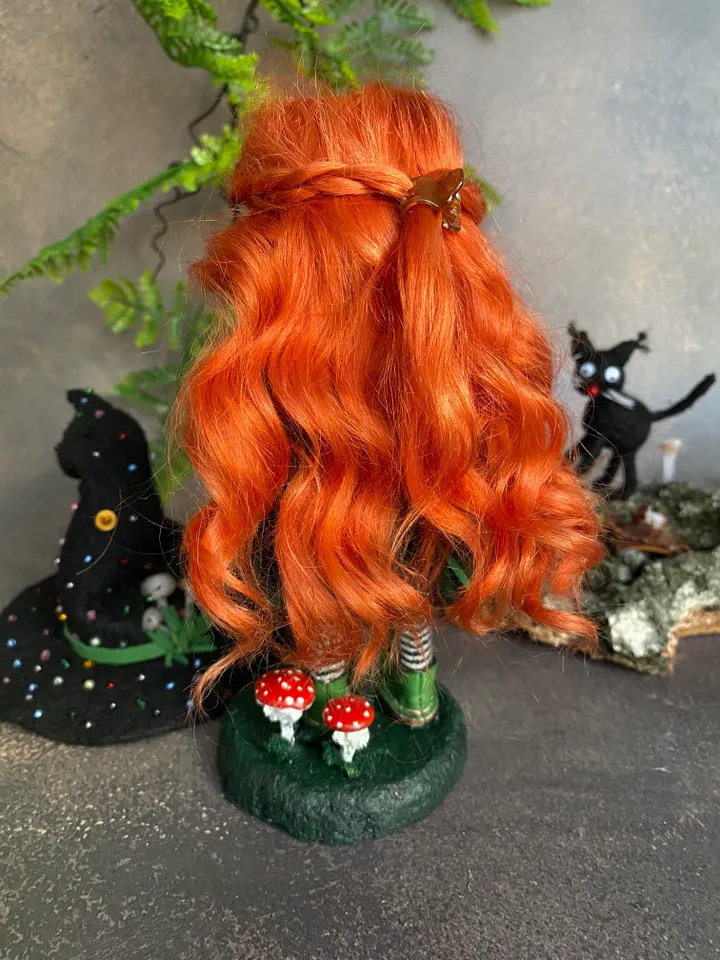 CUTE WITCH DOLL HANDMADE
