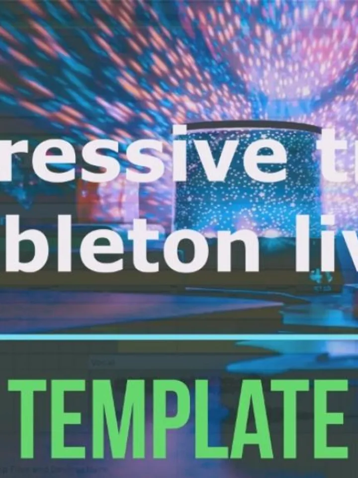 Progressive Trance Ableton Live Template