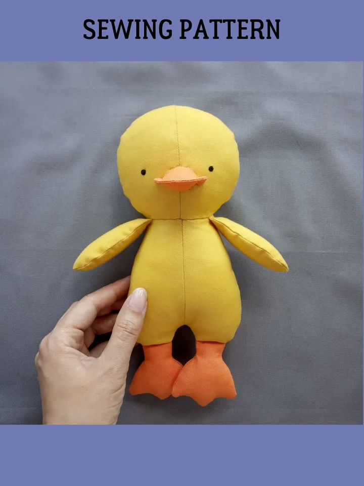Duck Sewing Pattern (2 sizes)