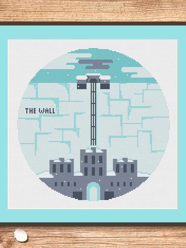 The Wall Cross Stitch Pattern, Movies Cross Stitch Pattern, Movie Pattern, GOT Cross Stitch Pattern, TV Cross Stitch Patterns #mv004