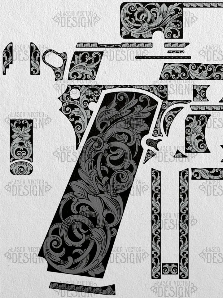 VECTOR DESIGN Smith & Wesson SW 1911 Scrollwork