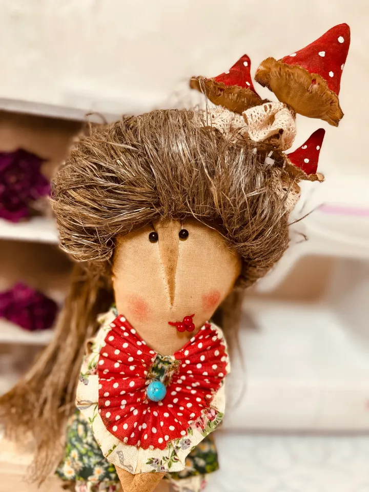The attic doll-primitive "Mukhomorovna"