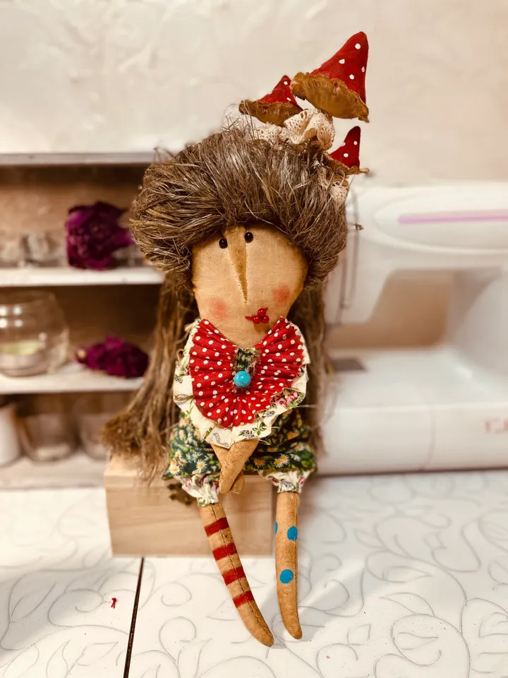 The attic doll-primitive "Mukhomorovna"