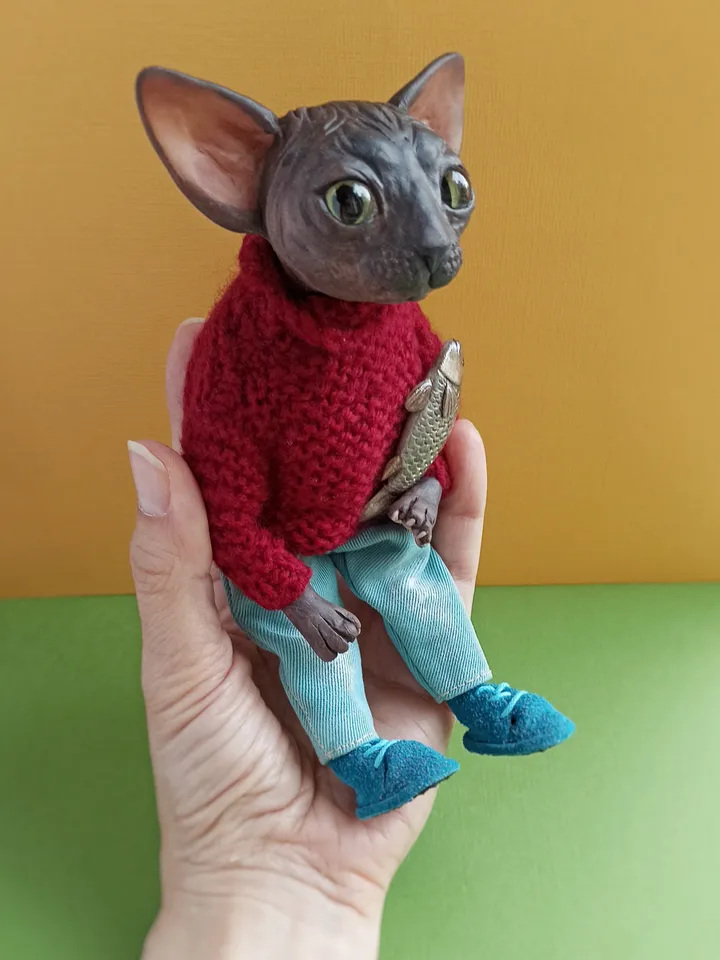 Cat sphinx Doll (pre-order)
