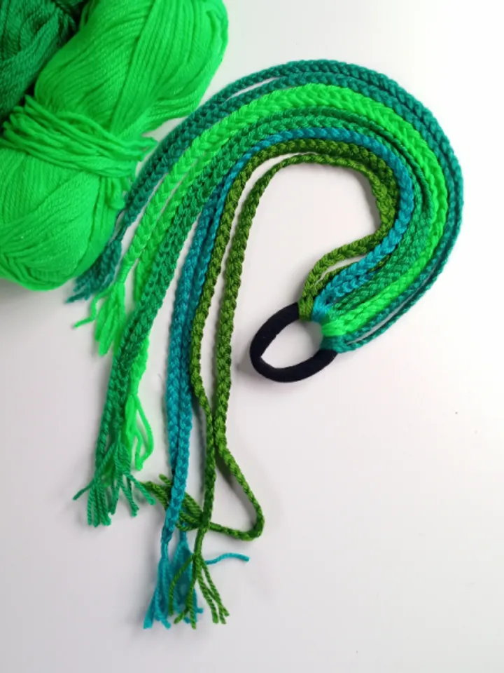 Custom - Clip-in hair wrap mixed design choose your colours custom false hair wrap dreadlock dread removable design your own beach vacation