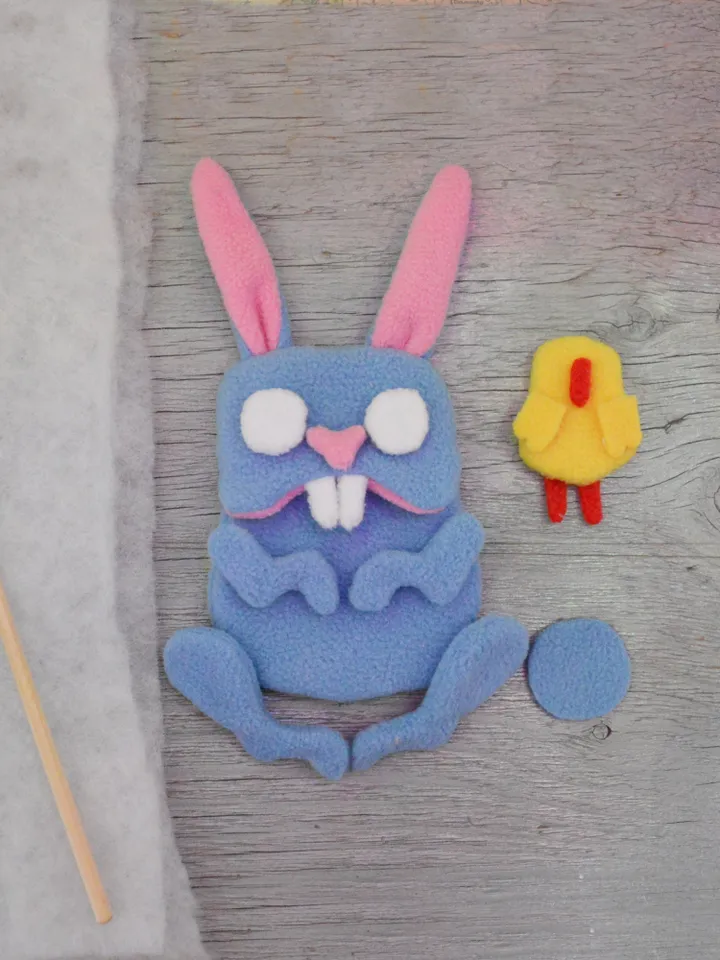 PDF Plush Toy Patterns β Fleece Softies Trio (Cat, Dog, Bunny)