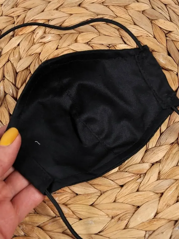 Black Face Mask, Gothic Face Mask, Washable Face Mask, Reusable Face Mask, Men Face Cover Mask, Natural Face Mask, Adult Face Mask