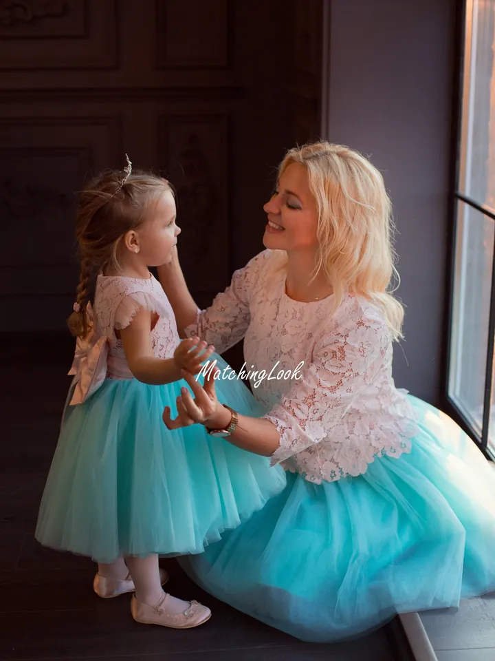 Mommy And Me Dress, Matching Mother Daughter Dress, Matching Girl Dress, Matching Tutu Dress, Matching Tulle Dress, Matching Wedding Guest
