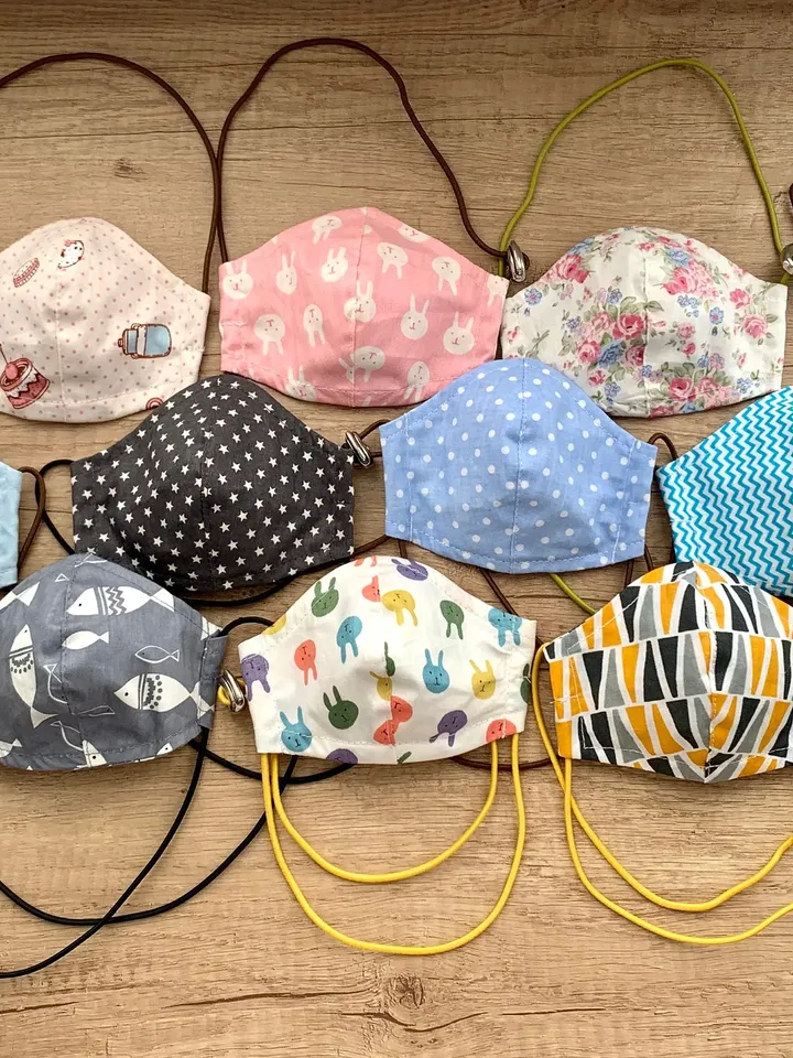 Set Of Face Masks, Adults Print Masks, Funny Kids Masks, Reusable Face Masks, Washable Face Masks, Printed Face Mask, Face Protection Mask