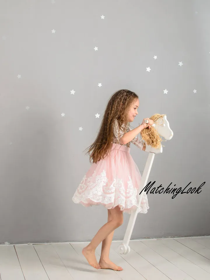 Mommy And Me Outfit, Matching Dresses, Mother and Daughter Dress, Girl Sequin Dress, Princess Dress, Photoshoot Dress, Girl Birthday