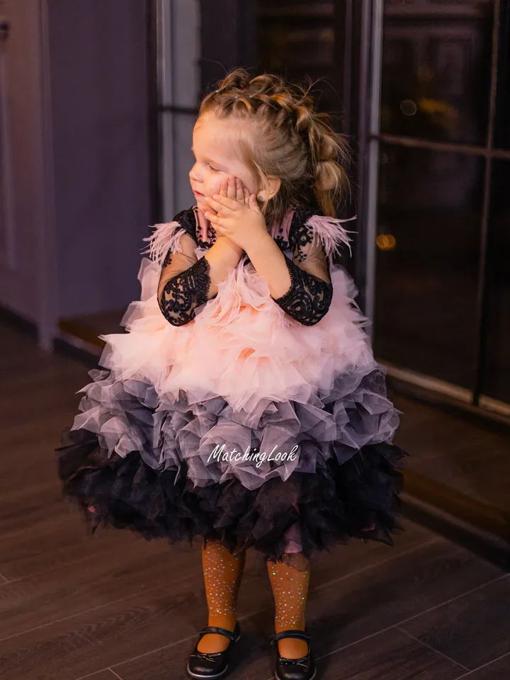 Mother Daughter Matching Dresses, Matching Lace Dress, Matching Guest Dress, Wedding Formal Dress,Matching Birthday Outfit,Matching Occasion