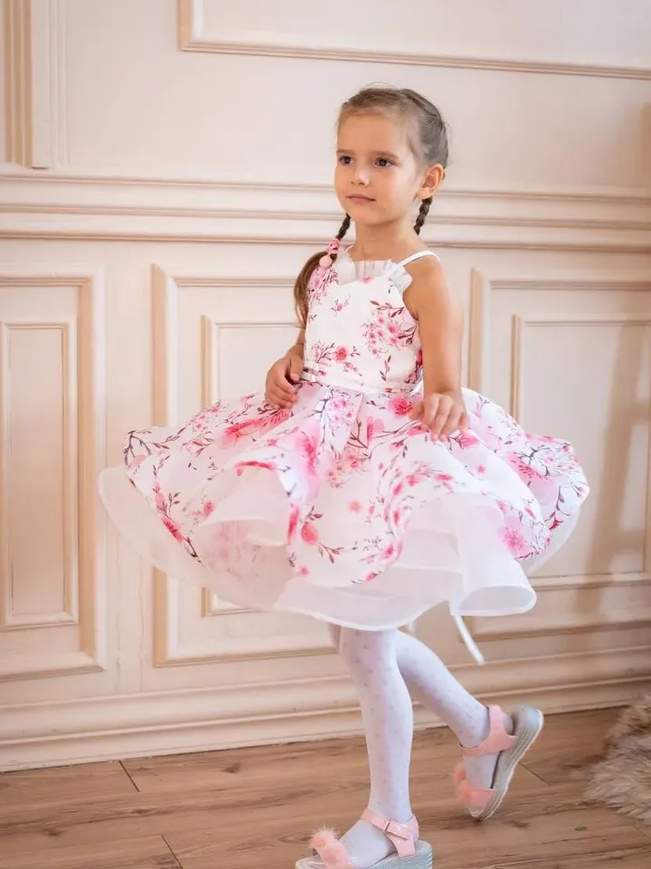 Flower Tulle Dress, Tutu Toddler Dress, Short Princess Dress, Flower Girl Dress, First Birthday Outfit, Pageant Dress, Puffy Party Dress